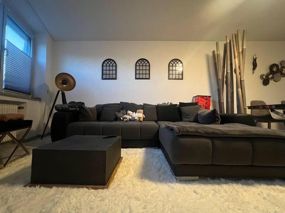 Modernes Apartment Mit 75Qm Mit Balkon & Aussicht Aken Buitenkant foto